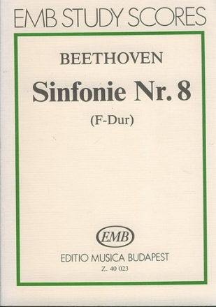 Sinfonie F-Dur Nr.8 op.93 fr Orchester Studienpartitur