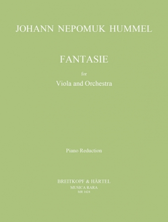 Fantasie for viola and orchestra for viola and piano