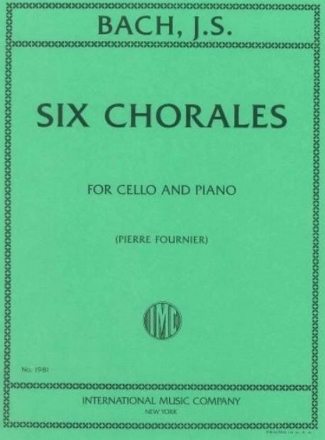 6 Chorales for cello and piano