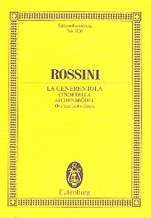 La Cenerentola Overtre fr Orchester Studienpartitur