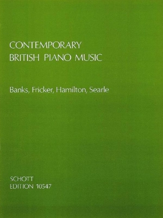 Contemporary british piano music