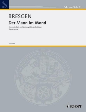 Der Mann im Mond fr Kinderchor (SMezA) mit 9 Gesangs- und 5 Sprechrollen, gemischter C Klavierauszug