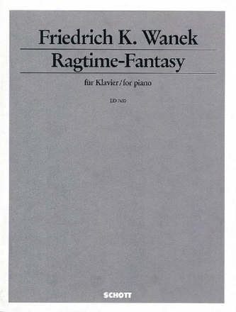 Ragtime-fantasy fr Klavier