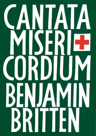 Cantata Misericordium op. 69 fr Soli (TBar), gemischter Chor (SATB) und Orchester Klavierauszug