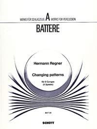 Changing patterns fr 8 Congas oder andere Fellinstrumente (4 Spieler) Spielpartitur