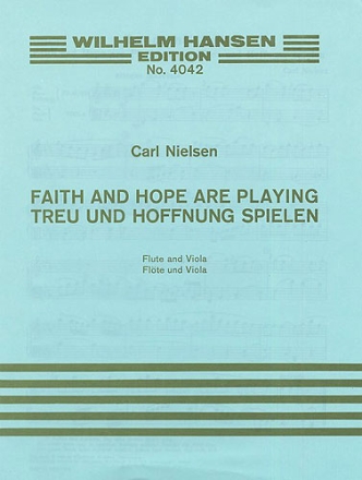 Faith and Hope are playing for flute and viola 2scores
