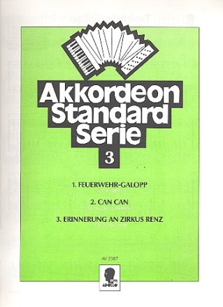 Akkordeon Standard Serie Band 3 fr Akkordeon