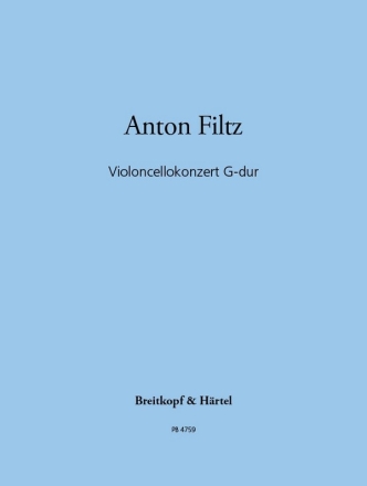 Konzert G-Dur fr Violoncello und Streichorchester fr Violoncello und Klavier