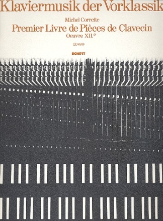 Premier Livre de Pices de Clavecin fr Cembalo