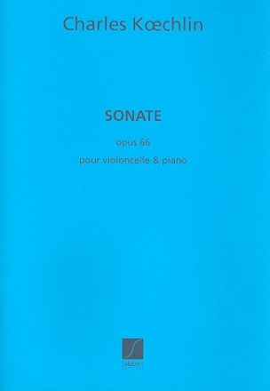 Sonate op. 66 pour violoncelle et piano