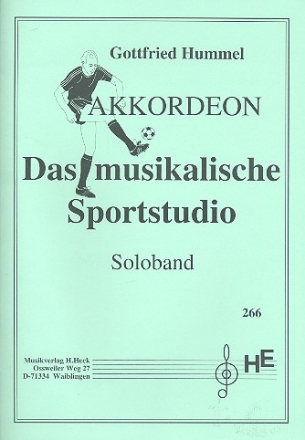 Das musikalische Sportstudio Soloband fr Akkordeon