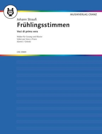 Frhlingsstimmen op.410  fr Gesang und Klavier (dt/it)