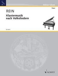 Klaviermusik nach Volksliedern fr Klavier