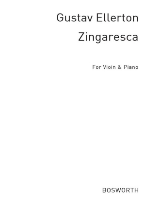 Zingaresca op.15,2 for violin and piano