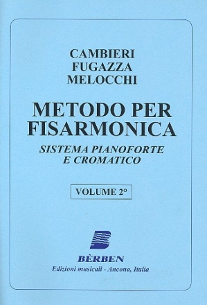 Metodo per fisarmonica vol.2 sistema pianoforte e cromatico