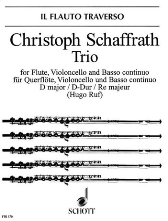 Trio D-Dur fr Flte, Violoncello (Viola da gamba) und Basso continuo