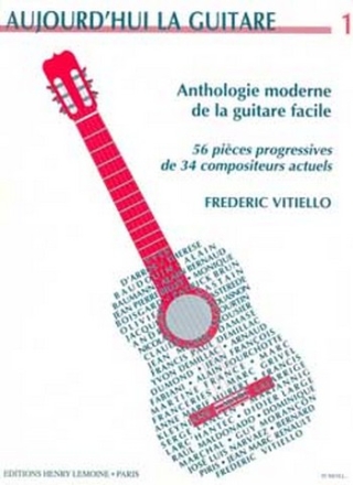 Anthologie moderne de la guitare facile vol.1