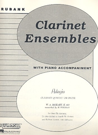 Adagio KV411 for clarinet quintet