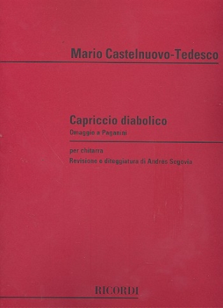 Capriccio diabolico per chitarra Omaggio a Paganini