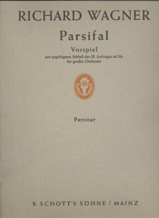 Parsifal WWV 111 fr Orchester Partitur