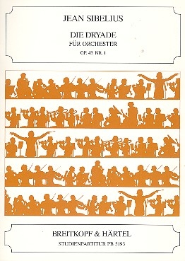 Die Dryade op.45,1 fr Orchester Studienpartitur