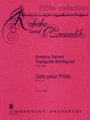 Solo op.43,1 pour flute