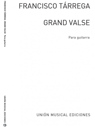 Grand Valse para guitarra