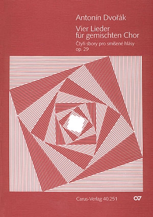 4 Lieder op.29 fr gem Chor a cappella Partitur (dt/ts)