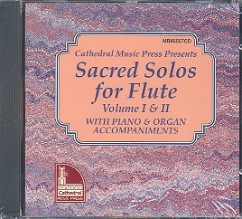 Sacred Solos for Flute CD vol.1-2 with piano and organ accompaniment CD