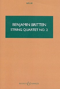 Streichquartett Nr. 2 C-Dur op. 36 HPS 89 fr Streichquartett Studienpartitur