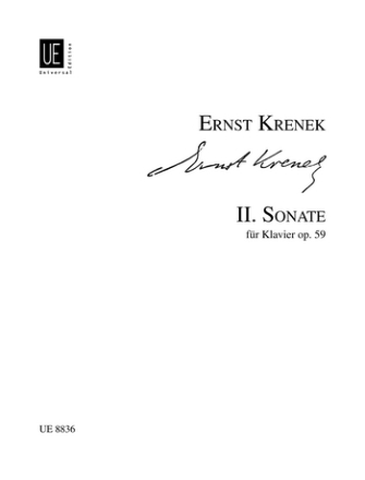 SONATE NR.2 OP.59 FUER KLAVIER (1928)