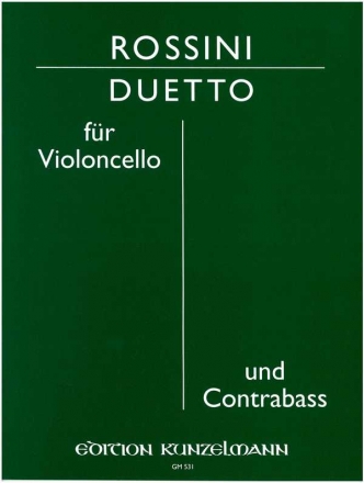 Duetto fr Violoncello und Kontraba Stimmen
