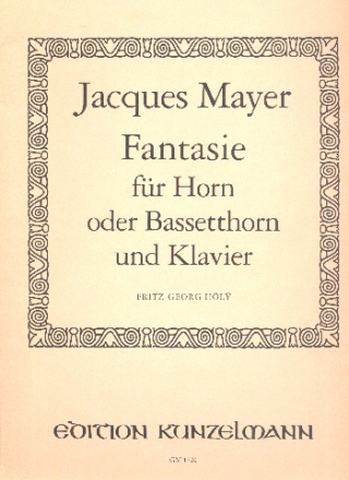 Fantasie fr Horn (Bassetthorn) und Klavier