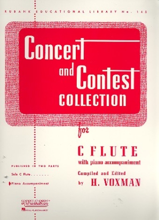 Concert and Contest Collection for flute and piano piano accompaniment