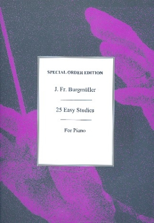 25 leichte Etden op.100 fr Klavier Verlagskopie