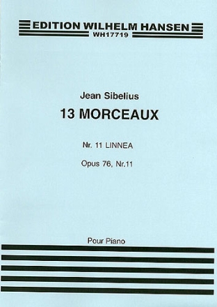 Linnaea op.76,11 pour piano 13 morceaux n.11