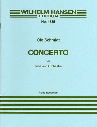 Concerto for Tuba and Orchestra for tuba and piano