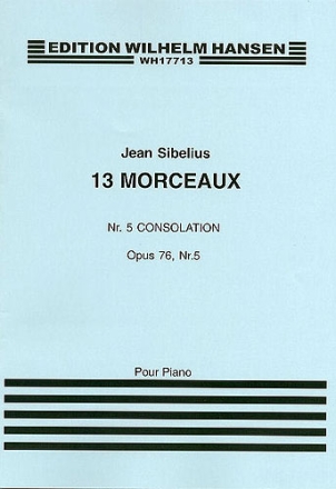 CONSOLATION OP.76,5 POUR PIANO 13 MORCEAUX NR.5