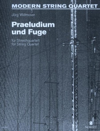 Prludium und Fuge fr fr Streichquartett Partitur und Stimmen