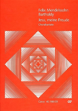 Jesu meine Freude fr gem Chor und Orchester Klavierauszug (en/dt)