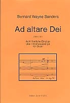 Ad altare dei 8 festliche Einzge ber Introitusgesnge fr Orgel