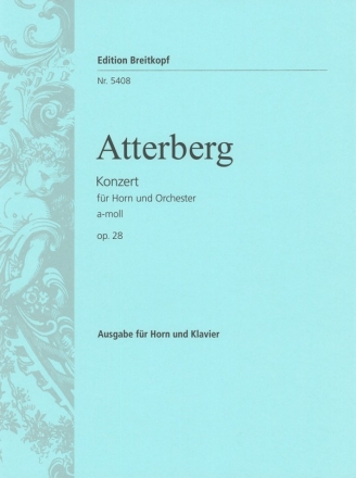 Konzert a-Moll op.28 fr Horn und Orchester fr Horn und Klavier