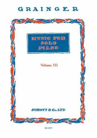 Music for solo Piano vol.3 for piano