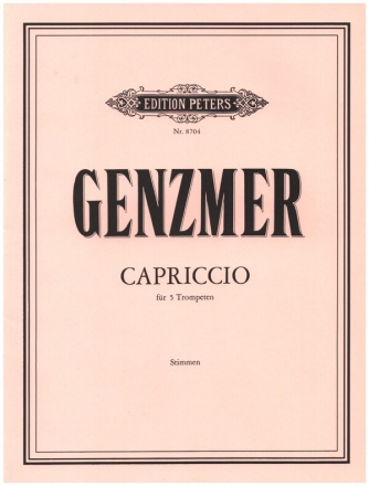 Capriccio fr 5 Trompeten Stimmen