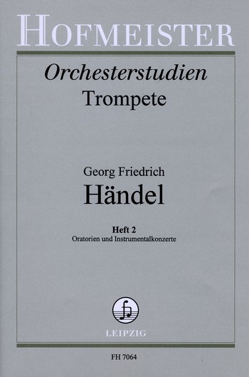 Orchesterstudien fr Trompete 1-3 Band 2 Oratorien und Konzerte