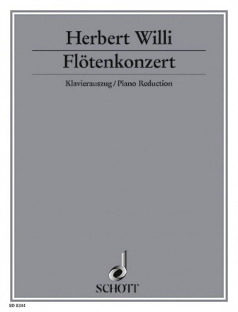 Flten-Konzert fr Flte und Orchester Klavierauszug mit Solostimme