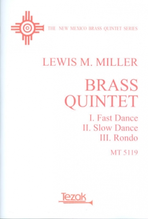 Brass Quintet fr 2 Trompeten, Horn, Posaune und Tuba Partitur und Stimmen