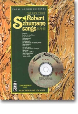 MUSIC MINUS ONE VOCAL GERMAN LIEDER FOR LOW VOICE (NOTEN UND CD)WUSTMANN J.P.