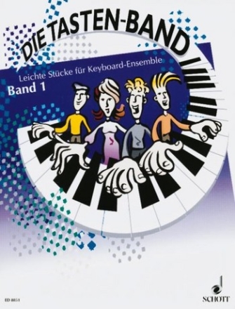 Knoch, Peter / Wierzyk, Wolfgang: Die Tasten-Band Band 1 fr Keyboard Ensemble Spielpartitur