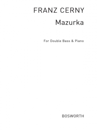 Mazurka for double bass and piano